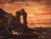 Gustave Moreau Klopatra on the Nile oil painting reproduction
